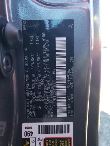 2022 TOYOTA SIENNA XLE - 5TDYRKEC2NS130339