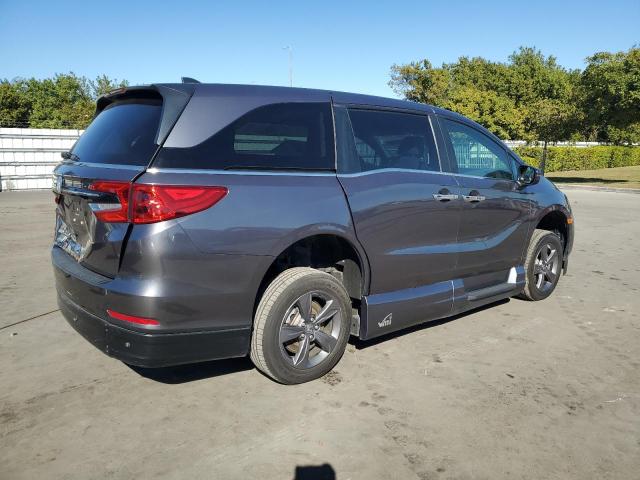 HONDA ODYSSEY EX 2021 gray  Gasoline 5FNRL6H58MB009232 photo #4