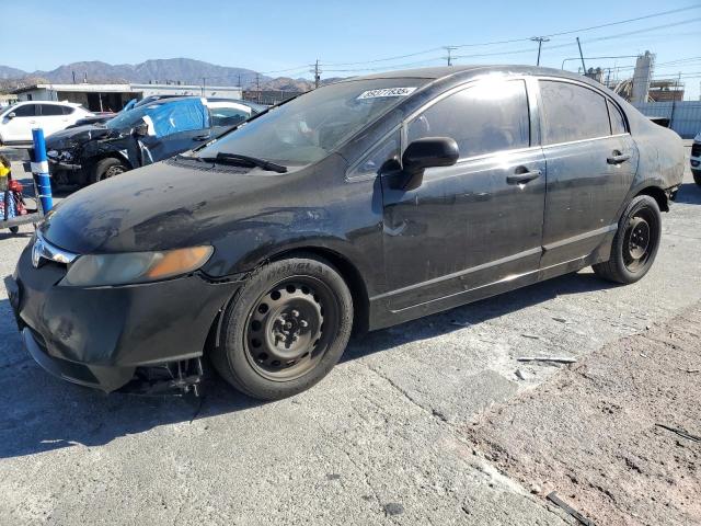 HONDA CIVIC LX 2006 black  gas 1HGFA16556L141347 photo #1