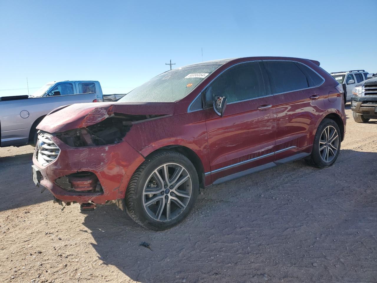 2FMPK3K92KBC06553 FORD EDGE TITAN 2019
