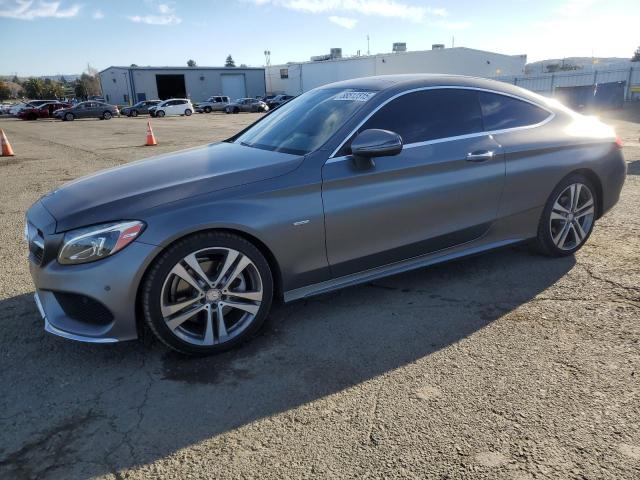 MERCEDES-BENZ C 300 2017 gray  gas WDDWJ4JB1HF343588 photo #1