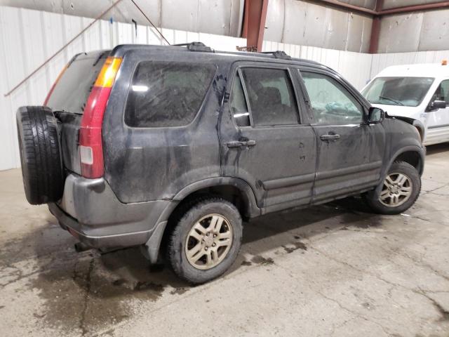 HONDA CR-V EX 2004 black  gas JHLRD78854C031900 photo #4
