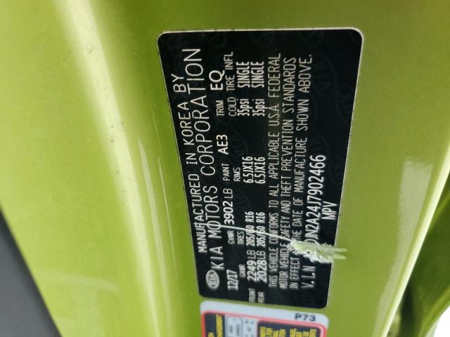 2018 KIA SOUL KNDJN2A24J7902466