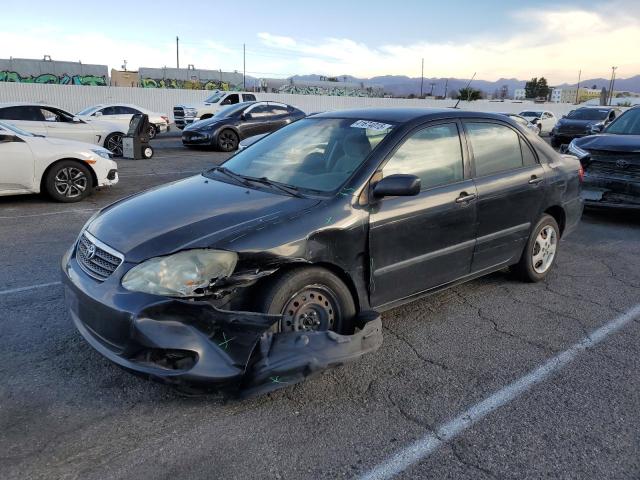 TOYOTA COROLLA CE 2005 black  gas 1NXBR32E35Z438998 photo #1