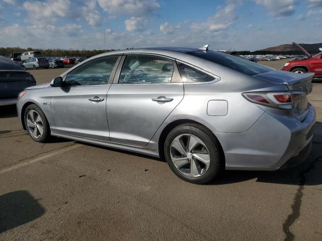 HYUNDAI SONATA HYB 2016 silver sedan 4d hybrid engine KMHE34L19GA017730 photo #3