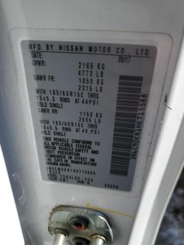 2017 NISSAN NV200 2.5S - 3N6CM0KN1HK715588