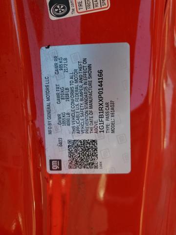 2023 CHEVROLET CAMARO LS - 1G1FB1RXXP0144166