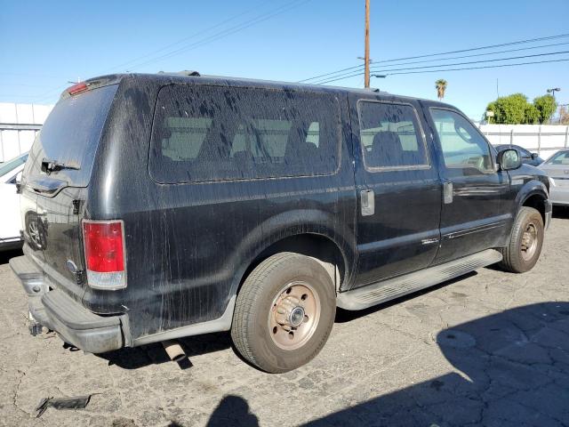 FORD EXCURSION 2005 black  gas 1FMNU40L15ED24141 photo #4