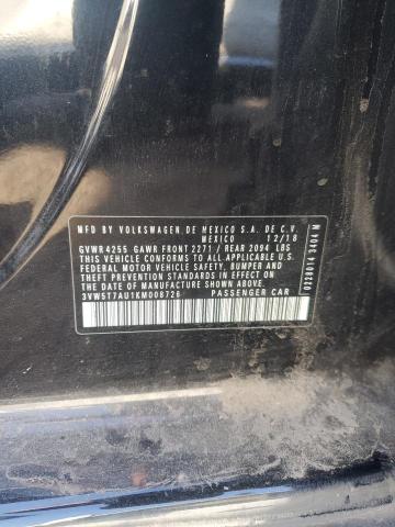 2019 VOLKSWAGEN GTI S - 3VW5T7AU1KM008726