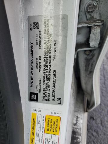 2019 CHEVROLET SPARK 1LT - KL8CD6SA6KC705809