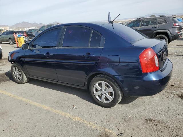 HYUNDAI ACCENT GLS 2010 blue  gas KMHCN4AC0AU450297 photo #3