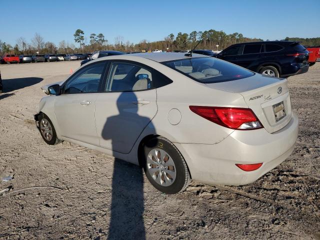 HYUNDAI ACCENT SE 2016 beige  gas KMHCT4AEXGU951696 photo #3