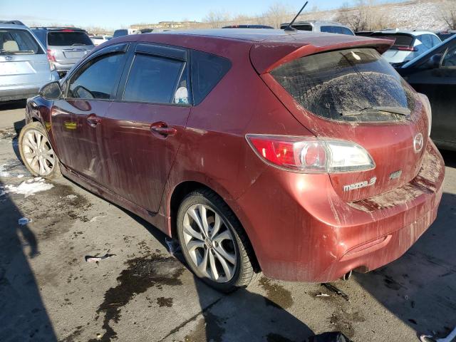 MAZDA 3 S 2010 red  gas JM1BL1H55A1256586 photo #3