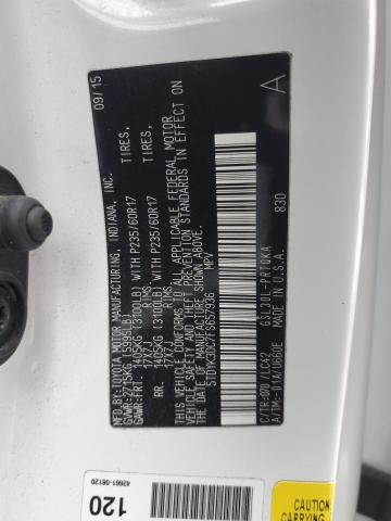 2015 TOYOTA SIENNA XLE - 5TDYK3DC7FS657936