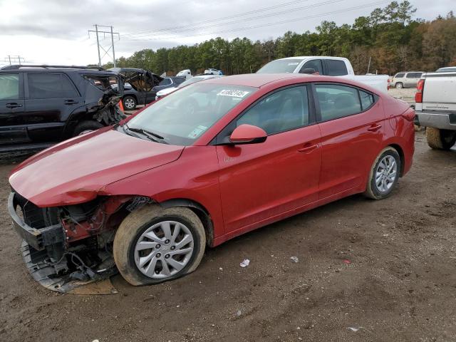 HYUNDAI ELANTRA SE 2017 red  gas 5NPD74LF2HH094885 photo #1