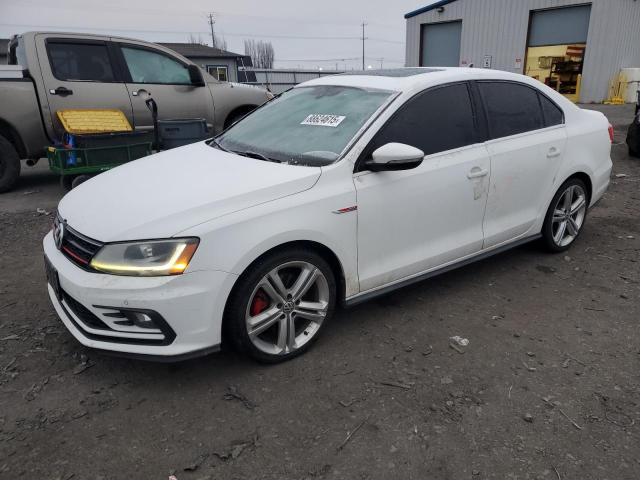 VOLKSWAGEN JETTA GLI 2017 white  gas 3VW5T7AJ0HM265942 photo #1