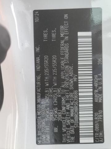 2024 TOYOTA HIGHLANDER - 5TDXBRCH8RS639686
