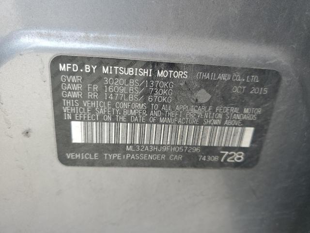 2015 MITSUBISHI MIRAGE DE ML32A3HJ9FH057296