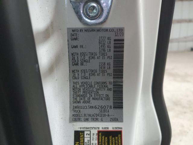 2024 NISSAN FRONTIER S - 1N6ED1CL5RN626078