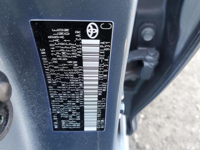 2021 TOYOTA COROLLA LE - 5YFEPMAE3MP223793
