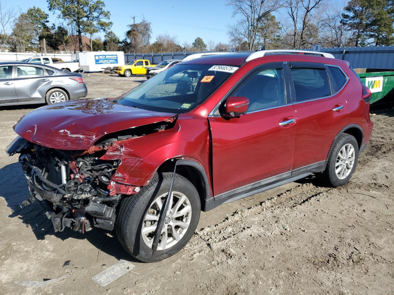  Salvage Nissan Rogue