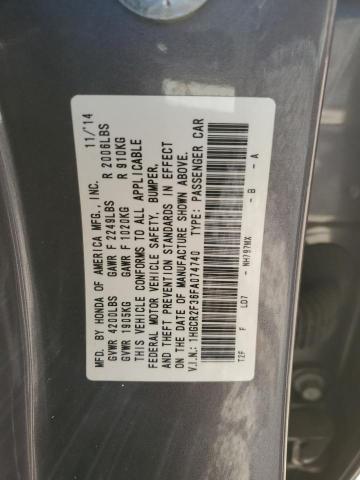 2015 HONDA ACCORD LX - 1HGCR2F36FA074740