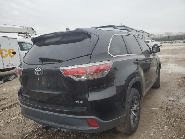 Vin: 5tdkkrfh7gs504721, lot: 48159524, toyota highlander xle 20163