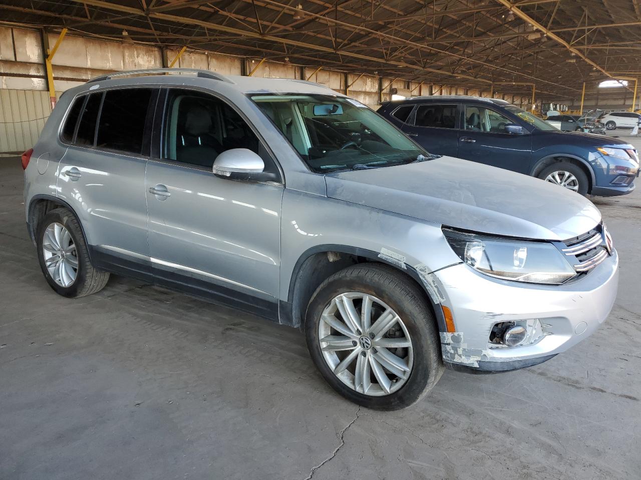 Lot #3048504894 2013 VOLKSWAGEN TIGUAN S