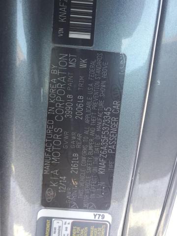 2015 KIA FORTE SX - KNAFZ6A35F5373345