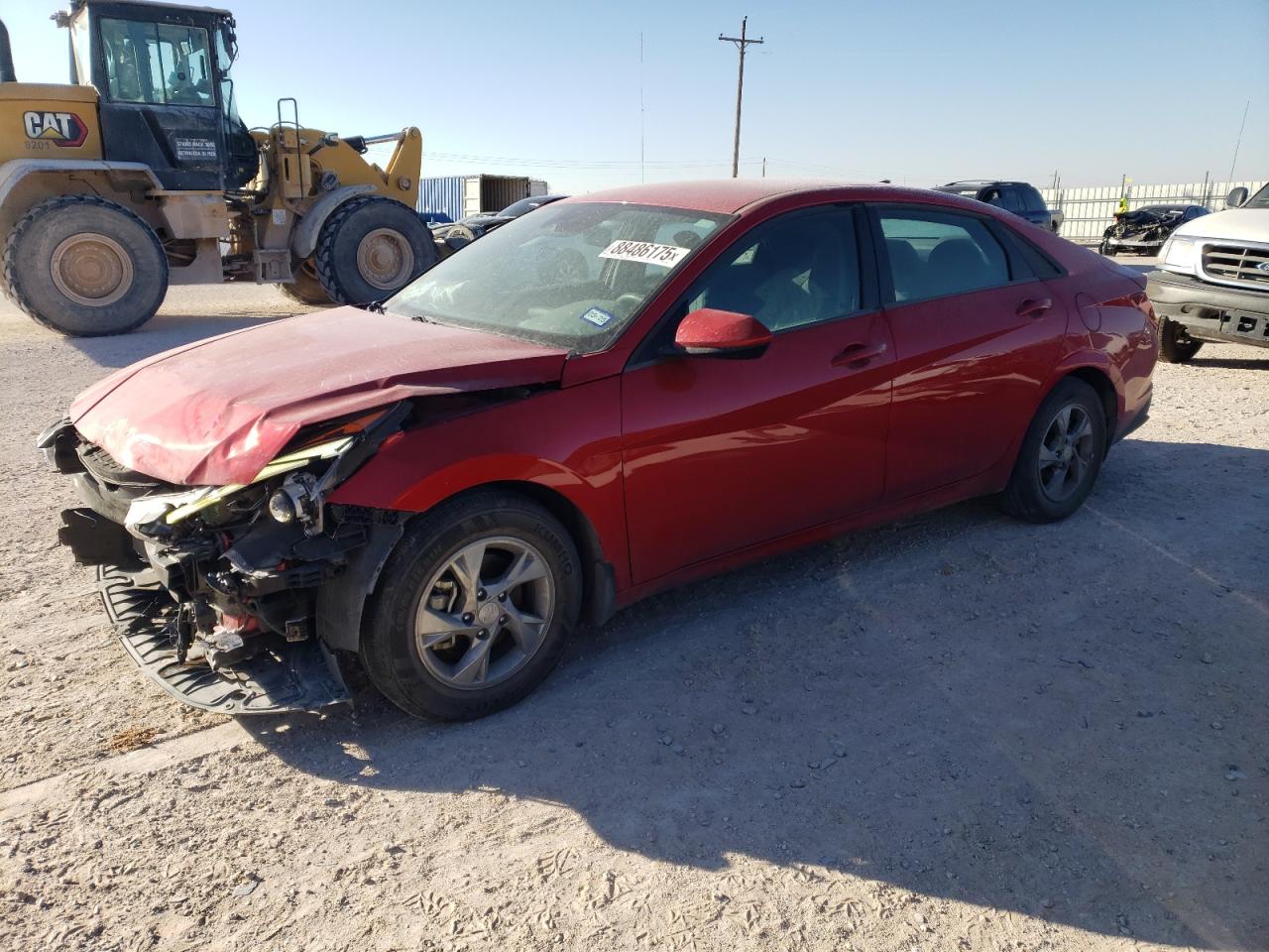 5NPLL4AG8PH117281 HYUNDAI ELANTRA SE 2023