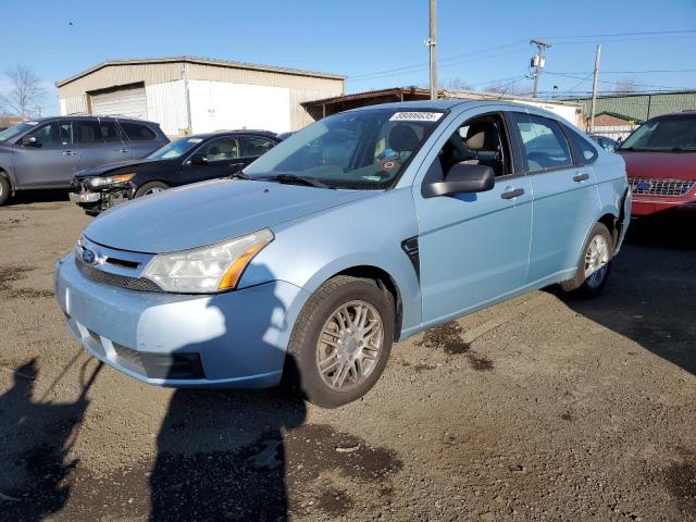 FORD FOCUS SE 2008 silver  gas 1FAHP35N18W120215 photo #1