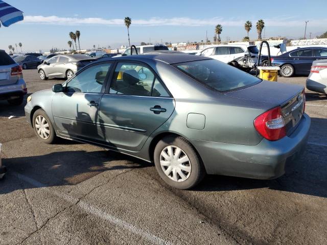 TOYOTA CAMRY LE 2002 gray  gas JTDBE32K520131339 photo #3