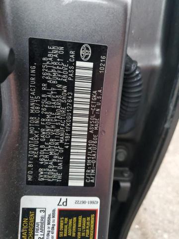 2016 TOYOTA CAMRY - 4T1BF1FK0GU127643