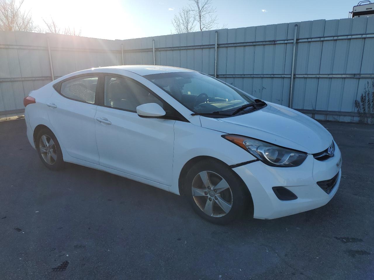 Lot #3045722371 2013 HYUNDAI ELANTRA GL