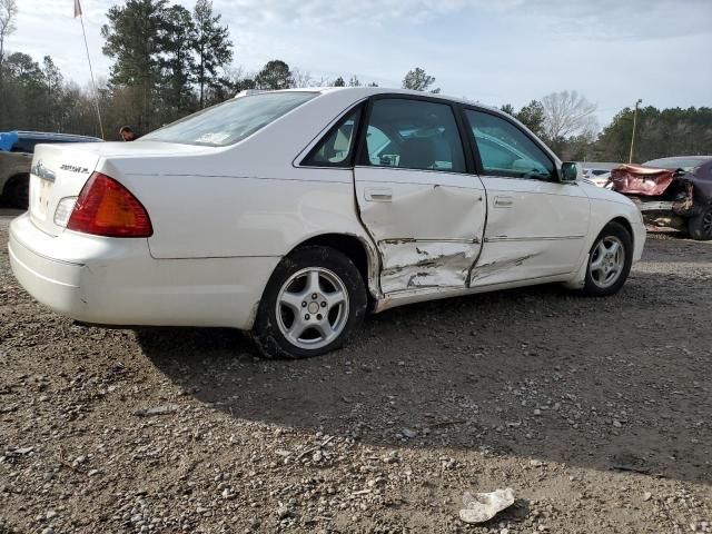 TOYOTA AVALON XL 2001 white sedan 4d gas 4T1BF28B21U145720 photo #4