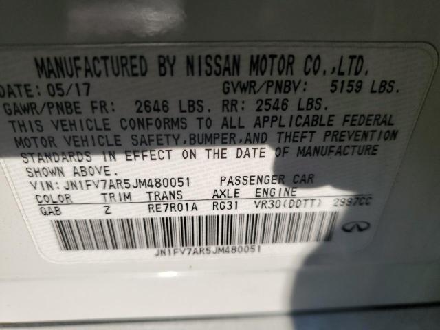2018 INFINITI Q50 RED SP - JN1FV7AR5JM480051