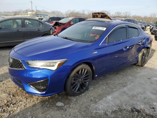 ACURA ILX PREMIU 2021 blue  gas 19UDE2F86MA004132 photo #1