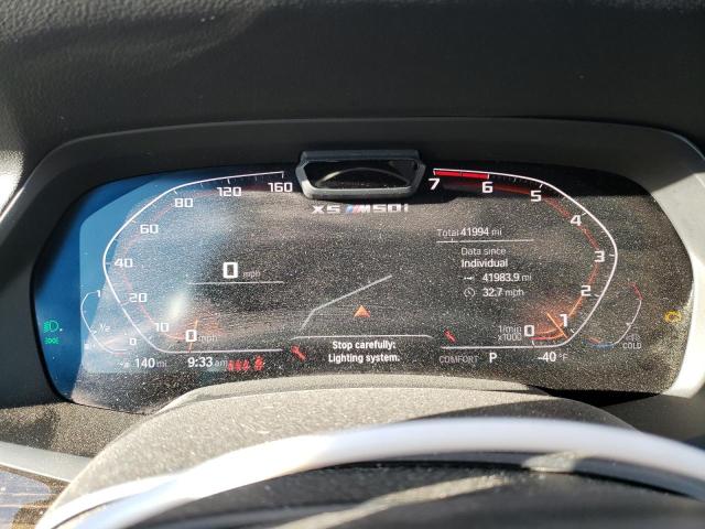 2021 BMW X5 M50I 5UXJU4C0XM9F65869