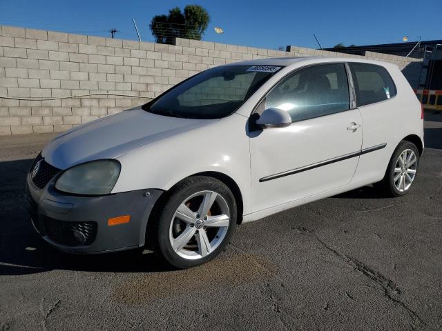 VOLKSWAGEN RABBIT 2009 white hatchbac gas WVWAB71K79W001888 photo #1