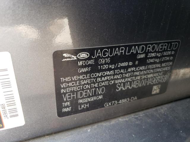 2017 JAGUAR XE PREMIUM SAJAJ4BVXHA968468
