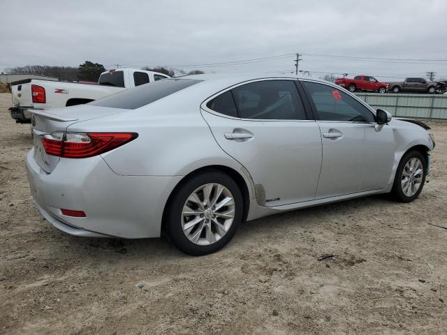 LEXUS ES 300H 2013 silver sedan 4d hybrid engine JTHBW1GG3D2015018 photo #4