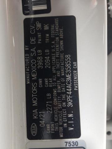 2021 KIA FORTE GT - 3KPF44AC3ME358558