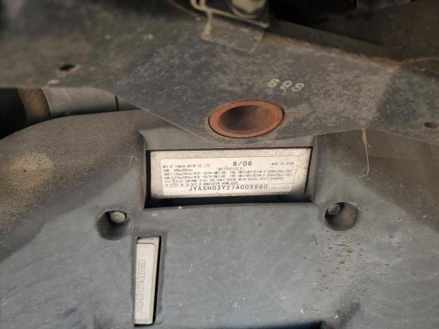 2007 YAMAHA 400 JYASH03Y27A005980
