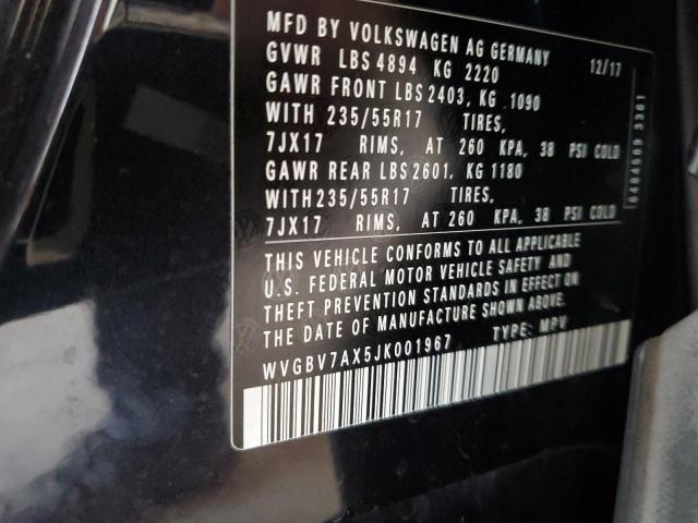 2018 VOLKSWAGEN TIGUAN LIM - WVGBV7AX5JK001967