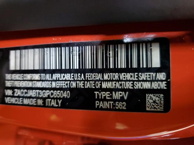 2016 JEEP RENEGADE L - ZACCJABT3GPC65040