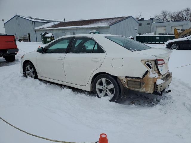 TOYOTA CAMRY L 2014 white sedan 4d gas 4T1BF1FK5EU428163 photo #3