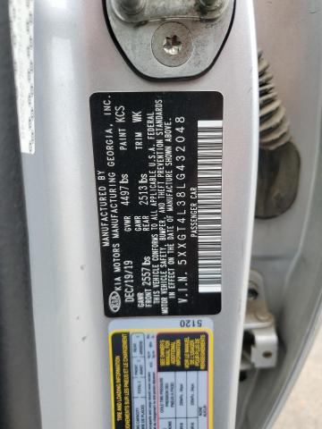 2020 KIA OPTIMA 5XXGT4L38LG432048