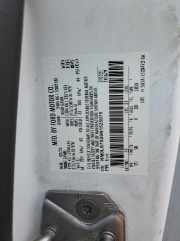 2022 FORD TRANSIT CO NM0LS7S26N1525075