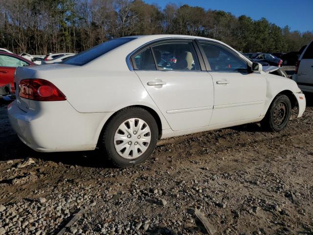 KIA OPTIMA LX 2008 white  gas KNAGE123185196880 photo #4