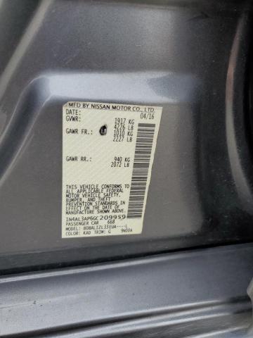 2016 NISSAN ALTIMA 2.5 - 1N4AL3AP6GC209959